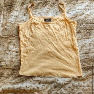 Vintage 90s y2k peach tank top